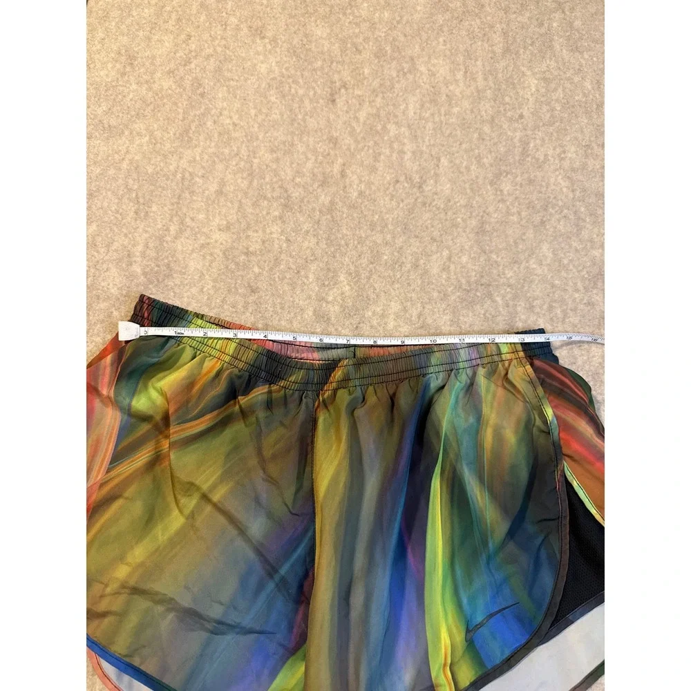 Nike Dri-FIT Running Shorts Multi-Color Abstract Print 831284-457 Mens L